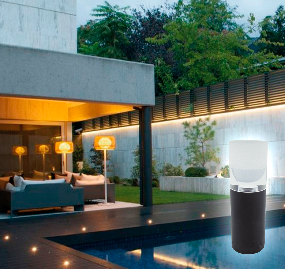 Fiber Optic Garden Beacons